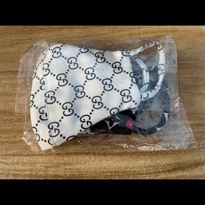 NEW Face Mask: PAIR Gucci and Luis Vuitton Designs
